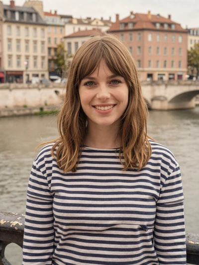 Chloe, 29, verified French single from Lyon seeking committed relationship with American man