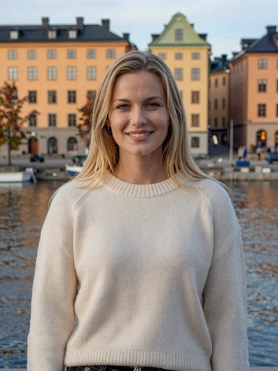 Astrid, 28, verified Swedish single from Stockholm - independent Scandinavian woman for dating