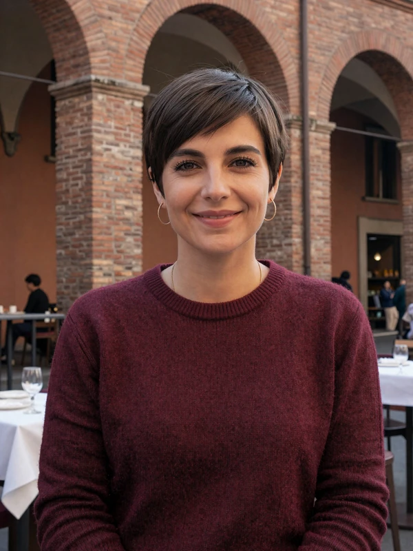 Elena, 34, verified Italian single from Bologna - educated Italian woman for meaningful connection