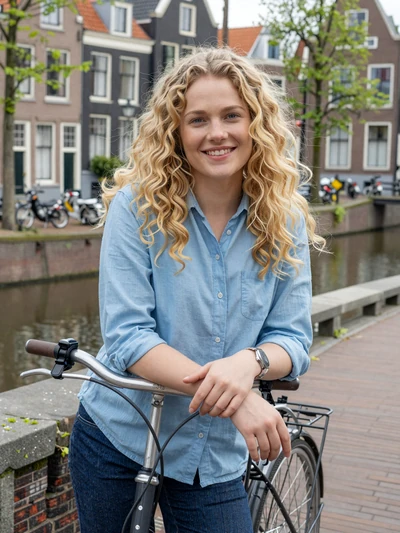 Iris, 24, verified Dutch single from Delft - young Netherlands woman seeking genuine connection